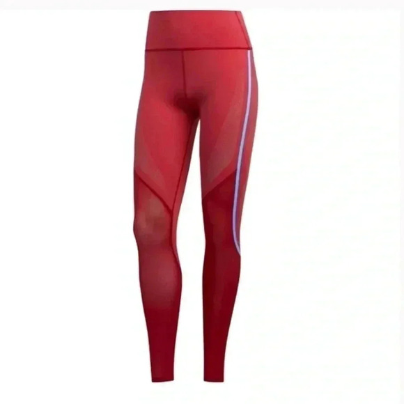NWT ADIDAS high rise long tight leggings S - Picture 1 of 8
